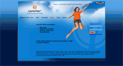 Desktop Screenshot of gamatrex.cz