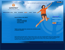 Tablet Screenshot of gamatrex.cz